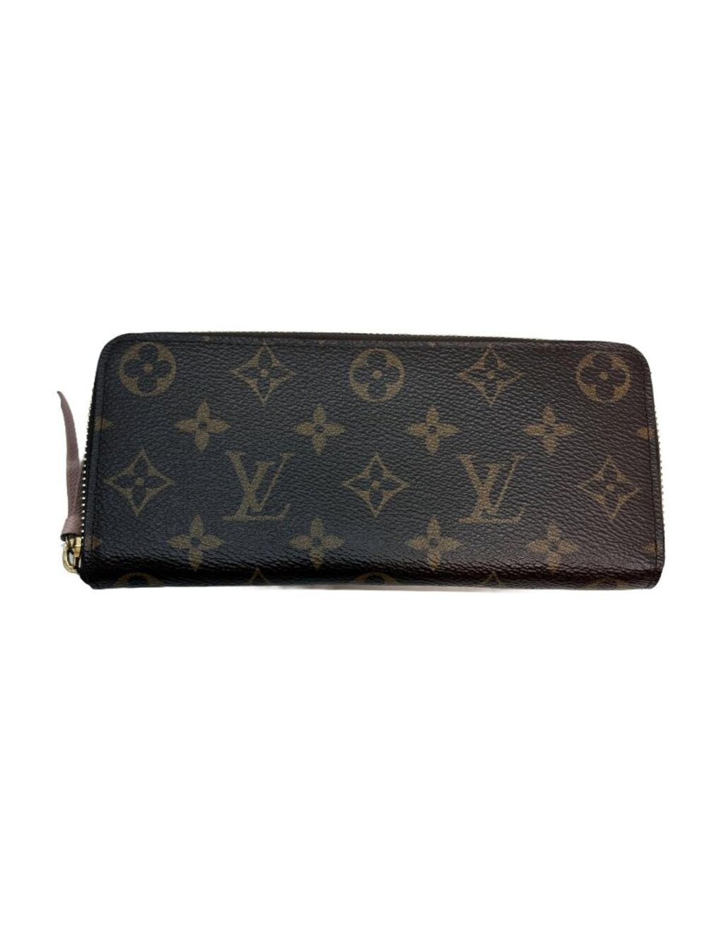 Louis Vuitton Portefeuille Clemence Monogram Rose Ballerine Wallet Canvas